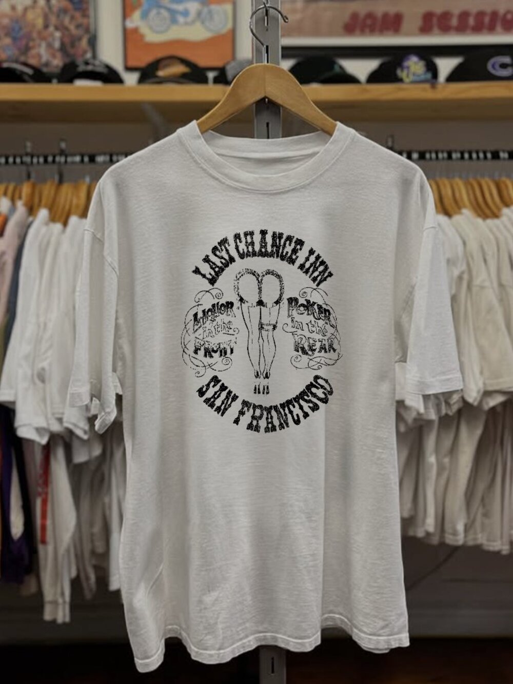 Rare Last Chance Inn White Tee
